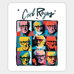 CARL ROGERS POP ART Magnet